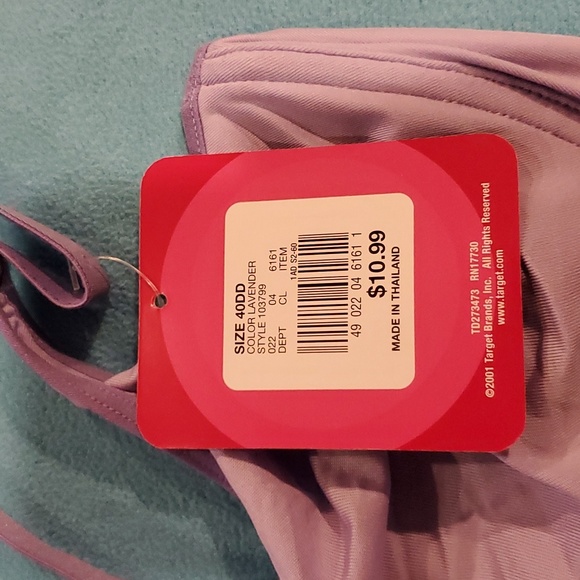 Xhilaration Intimates Underwire Purple Bra Size 40DD - Picture 7 of 7